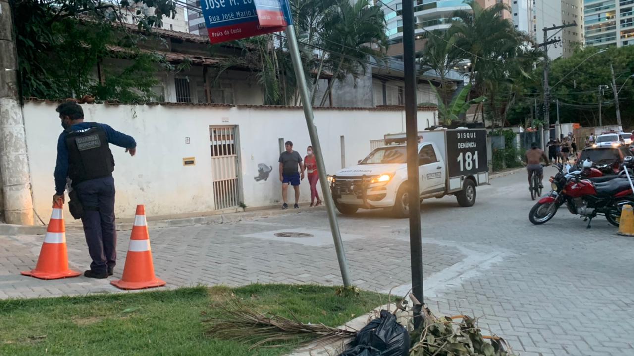Homem morre em acidente na tirolesa do Morro do Moreno. Foto: Internauta