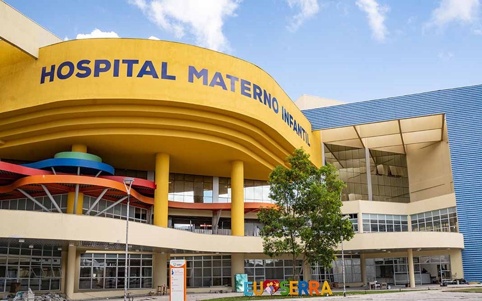 Hospital Materno Infantil da Serra. Foto: Divulgação/PMS