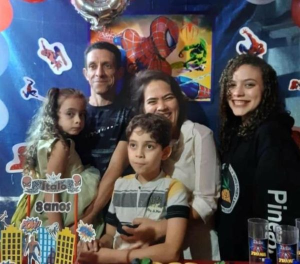 Família morta pelo pai em São Domingos do Norte. Foto: Reprodução/Redes Sociais