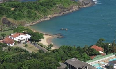 Praia da Residência Oficial do Governo. Foto: Divulgação