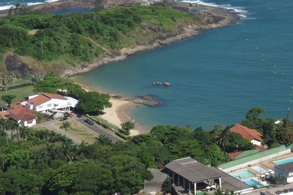 Praia da Residência Oficial do Governo. Foto: Divulgação