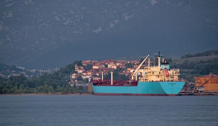 Navio Robert Maersk, da Dinamarca. Foto: Dardecla/MarineTraffic.com