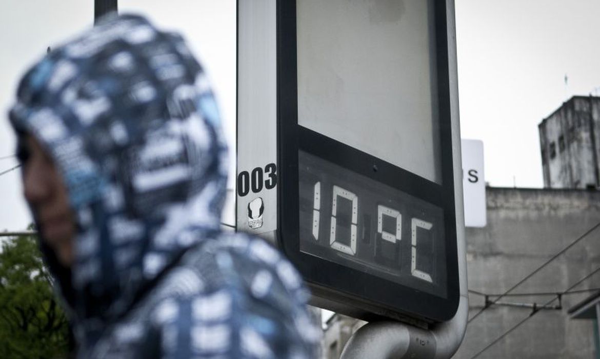 Temperatura pode chegar a 10ºC em cidades do Espírito Santo