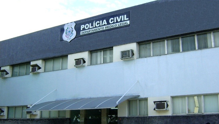 Departamento Médico Legal (DML) de Vitória. Foto: Divulgação/Polícia Civil