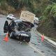 Duas pessoas morrem em acidente envolvendo caminhão em Viana. Foto: Reprodução/Whatsapp