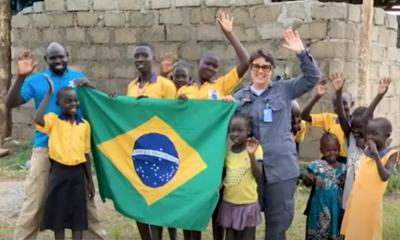 Policial militar participa de missão da ONU e constrói sala de aula na África
