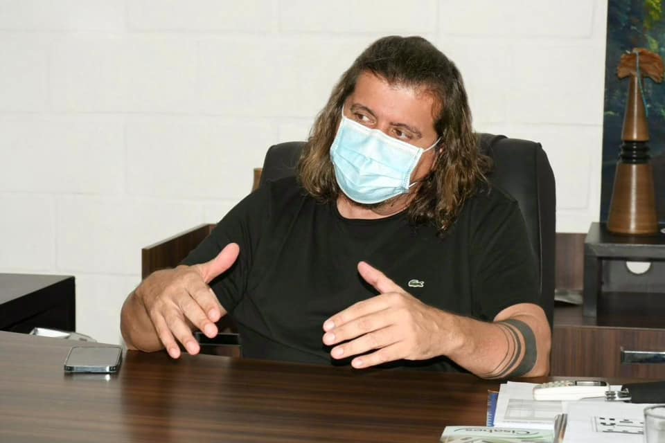 Daniel Santana, prefeito de São Mateus. Foto: Reprodução/Facebook