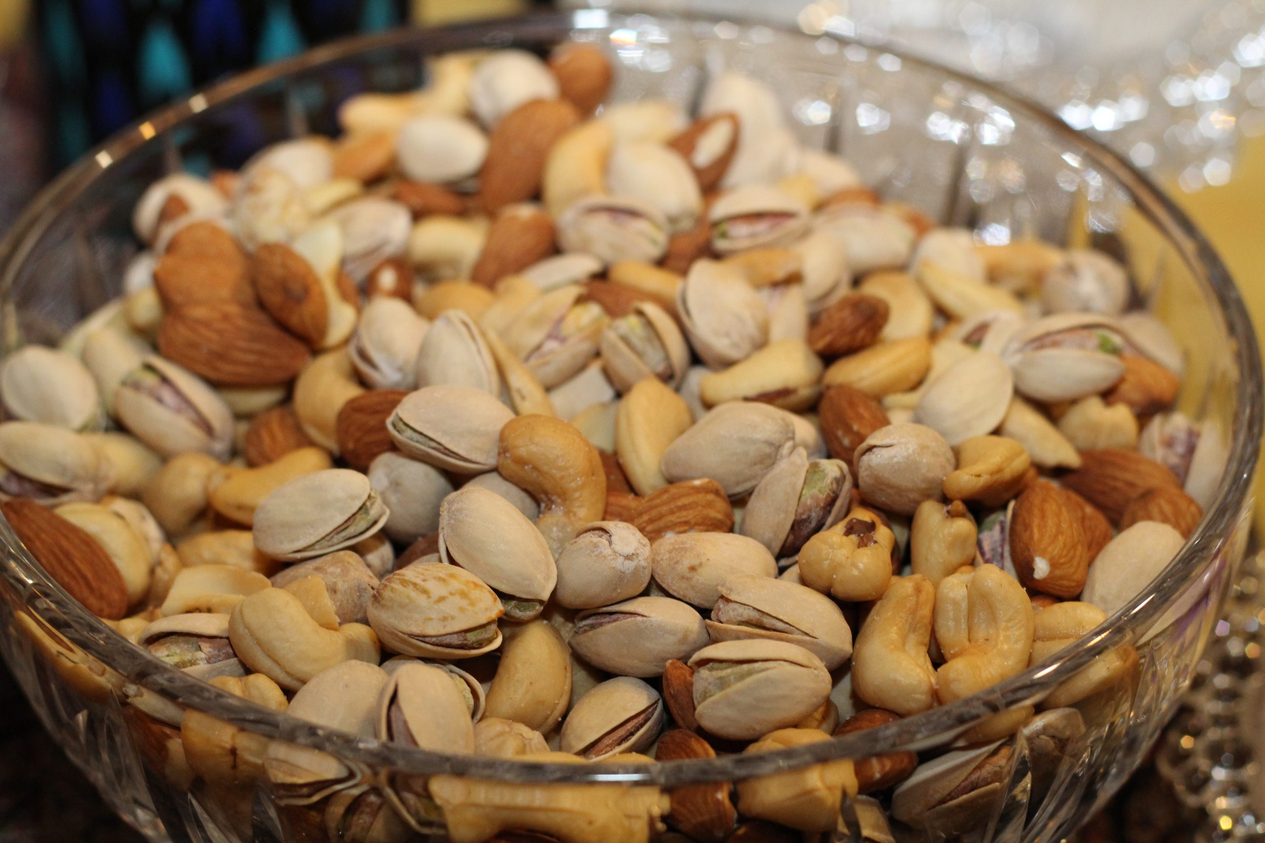 Castanha de caju, amêndoas e pistaches são ricas fontes de proteína vegetal. Foto: Mehran B/Pexels