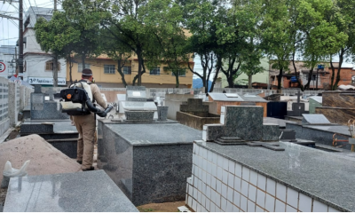 Cemitérios de Cariacica recebem higienização especial para o Dia de Finados. Foto: Divulgação