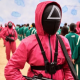 Endividados topam participar de um jogo misterioso na esperança de ganhar uma bolada fácil, mas se deparam com cenas de horror logo no início. Foto: Divulgação/Netflix