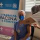 Estado inicia distribuição de doses de reforço para trabalhadores da saúde. Foto: Divulgação/Sesa
