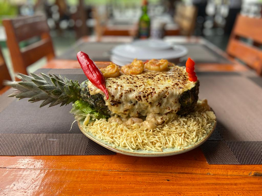 Abacaxi tropical Taberna da Madalena. Foto: Divulgação