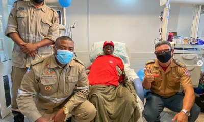 Bombeiros realizam sonho do menino Pedro Henrique. Foto: Instagram/Corpo de Bombeiros