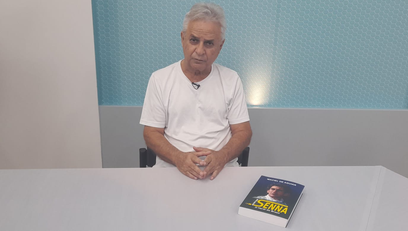 O escritor Maciel de Aguiar. Foto: Reprodução