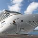 Navio Costa Diadema, da Costa Cruzeiros, que ficou atracado em Salvador; Anvisa suspendeu as atividades da embarcação após surto de covid-19 Foto Divulgação Marcelo Martins/Prefeitura de Santos