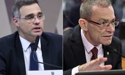 André Mendonça e Fabiano Contarato. Foto: Agência Brasil/Agência Senado