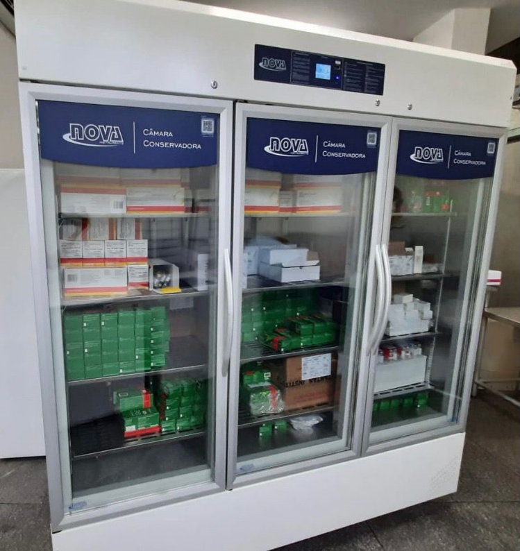 Legado da pandemia: Estado investe mais de R$ 1,6 milhão na Central Estadual de Rede de Frio e salas de vacinação. Foto: Divulgação/Sesa