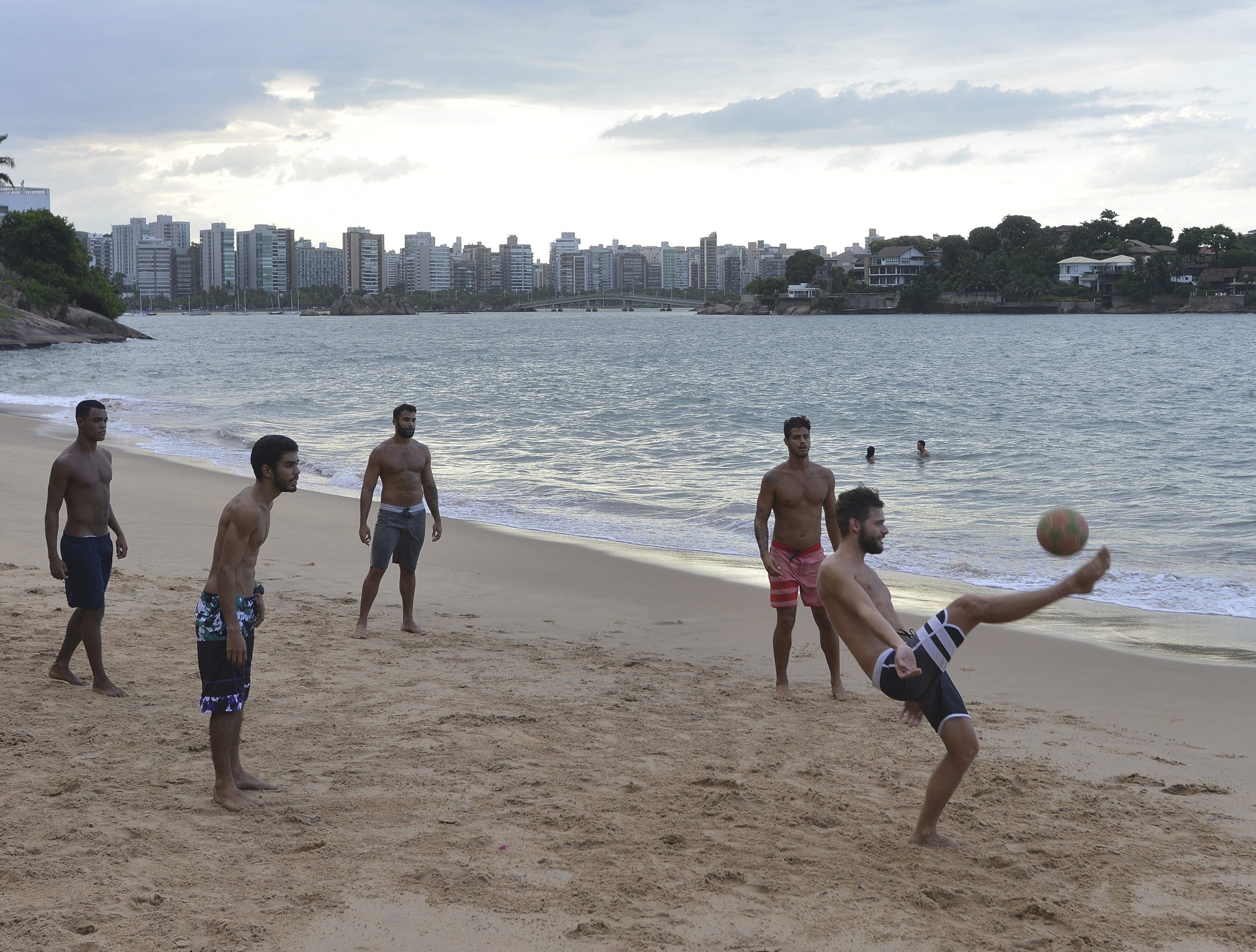Altinha está liberada nas praias de Vitória e Vila Velha. Foto: Chico Guedes