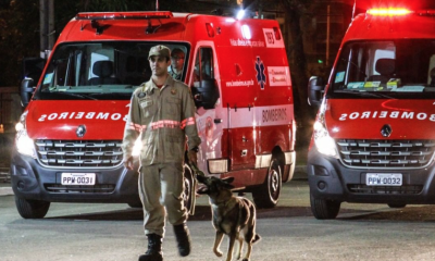 Corpo de Bombeiros. Foto: Instagram/Corpo de Bombeiros