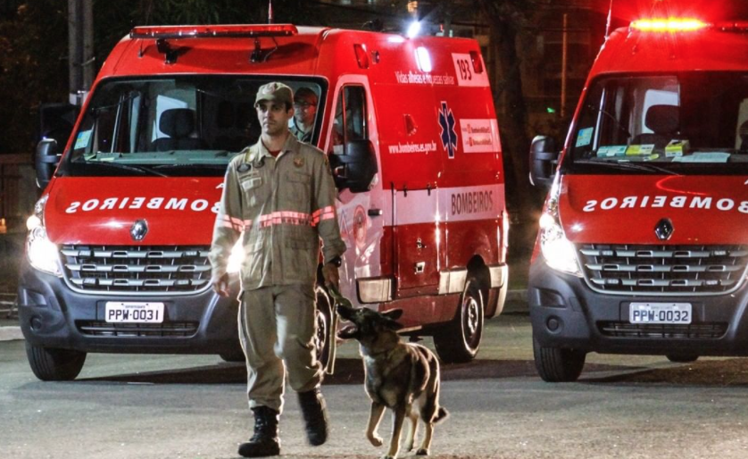 Corpo de Bombeiros. Foto: Instagram/Corpo de Bombeiros