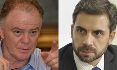 Renato Casagrande e Eugênio Ricas. Foto: Ilustração