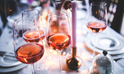 Vinho rosé. Foto: Pixabay