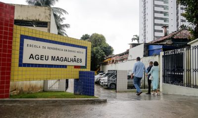 Escola de Referência em Ensino Médio (Erem) Ageu Magalhães. Foto: Pedro Menezes/Divulgação