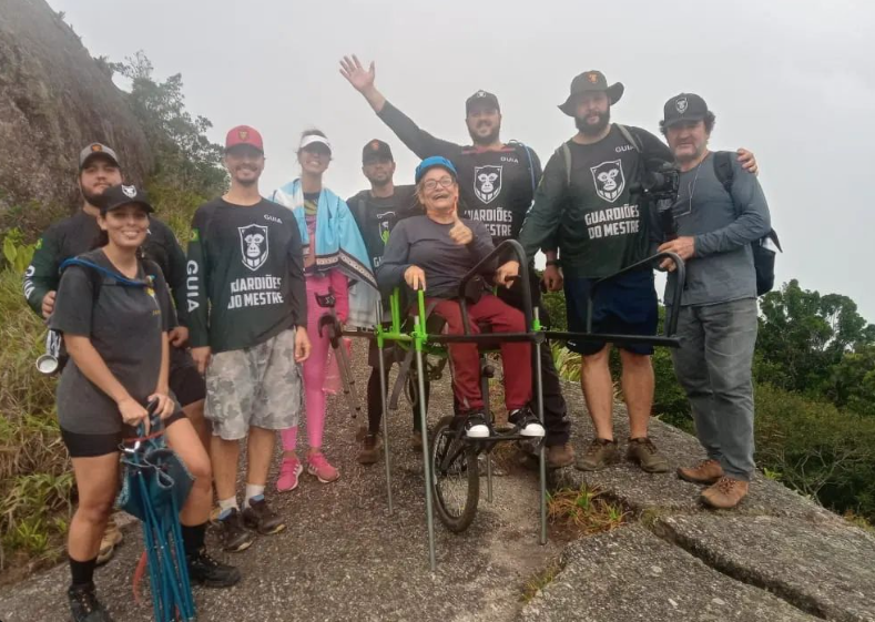 Visita guiada no Mestre Álvaro para pessoas com limitações motoras. Foto: Reprodução/Instagram