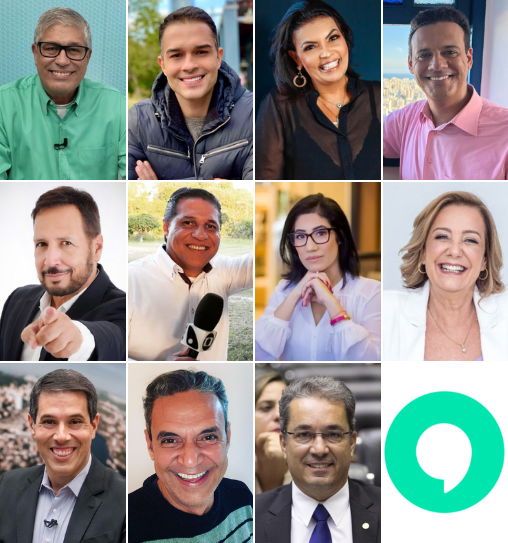 11 jornalistas que vão concorrer às eleições no Espírito Santo. Foto: Reprodução