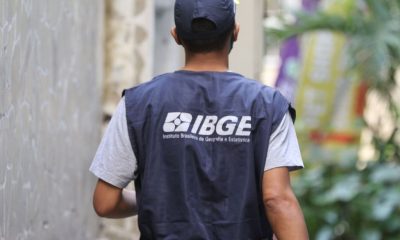 Recenseador do IBGE. Foto: Tânia Rêgo/Agência Brasil