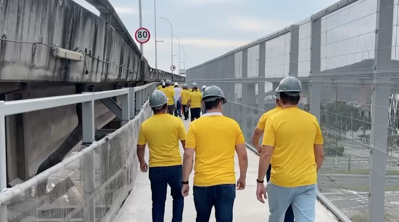 Bom Dia ES, Plano para socorro de ciclistas na ciclovia da Terceira Ponte