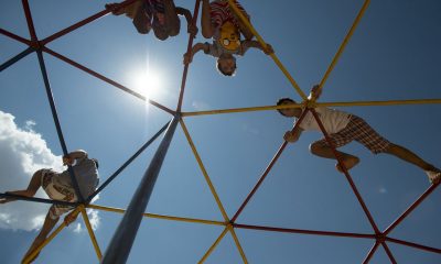 Famílias aproveitam o Dia das Crianças no Parque da Cidade. Foto: Marcelo Camargo/Agência Brasil