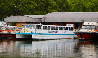 Embarcação do Sistema Aquaviário. Foto: Divulgação