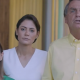O presidente e candidato à reeleição pelo PL, Jair Bolsonaro, gravou vídeo ao lado da primeira-dama, Michelle Bolsonaro, e da representante de Juan Guaidó no Brasil, María Teresa Belandria (à esquerda)