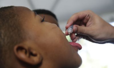 Vacina de poliomielite. Foto: Fernando Frazão/Agência Brasil