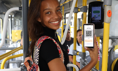 QR Code para pagamento da tarifa do Transcol. Foto: GV Bus