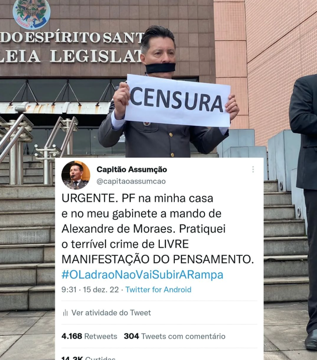 Capitão Assumção. Foto: Instagram