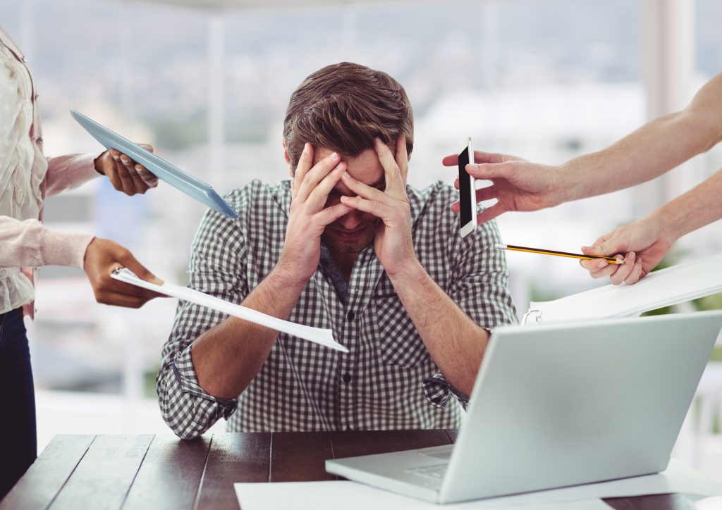 Ansiedade; trabalho. Foto: FreePik