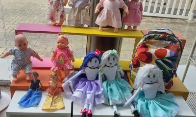 Brinquedos doados por unidade prisional para a Acacci. Foto: Divulgação