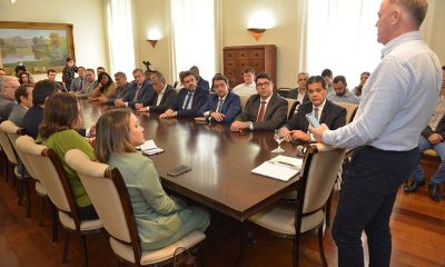 Casagrande se reúne com secretariado. Foto: Hélio Filho/Secom