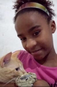 Menina de 12 anos desaparece em Jaguaré. Foto: Arquivo Pessoal