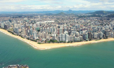 Orla de Itapuã, em Vila Velha. Foto: Divulgação/PMVV