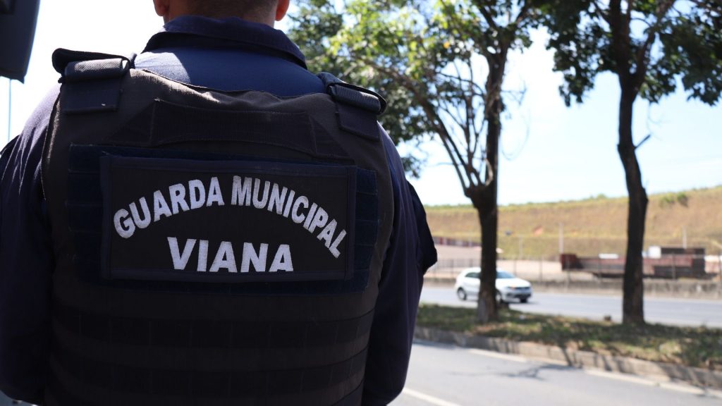 Guarda Municipal de Viana. Foto: Divulgação/Prefeitura Municipal de Viana