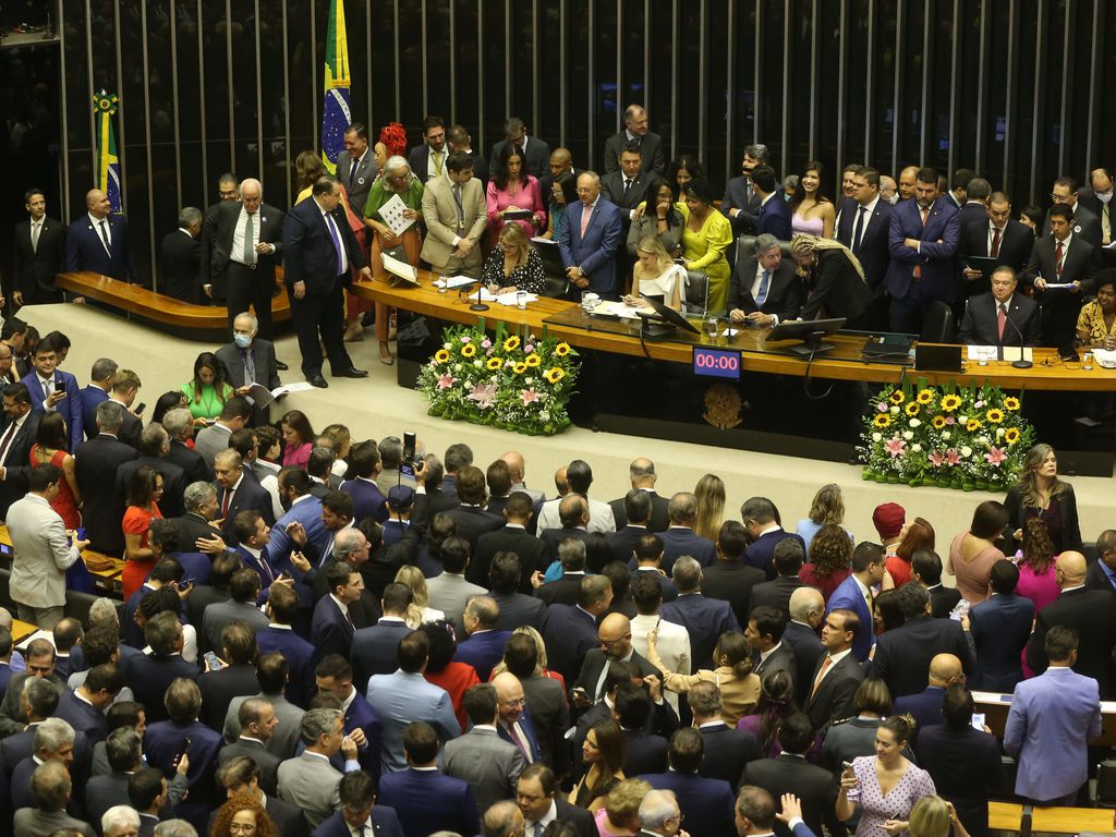 Posse dos Deputados Federais. Foto: Valter Campanato/Agência Brasil