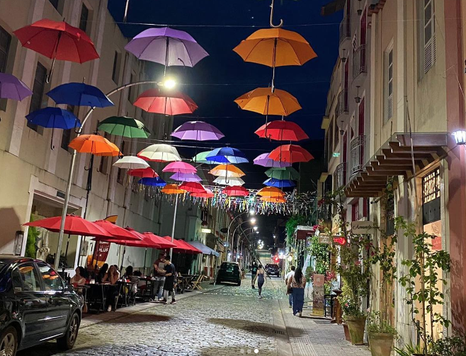 Rua de Lazer de Santa Teresa. Foto: Reprodução/Instagram