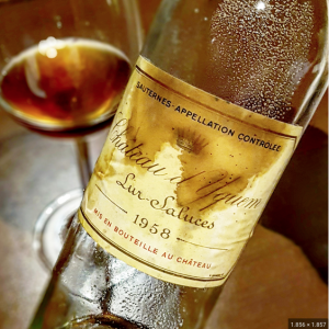 Garrafa de Chateau D'Yquem