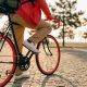 Ciclista; bicicleta; mobilidade urbana. Foto: FreePik