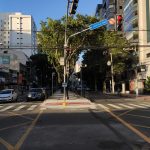 Ciclovia da Avenida Rio Branco, na Praia do Canto, Vitória. Foto: Danielli Saquetto