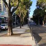 Ciclovia da Avenida Rio Branco, na Praia do Canto, Vitória. Foto: Danielli Saquetto