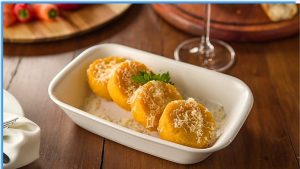 Polenta frita no Pecorino. Foto: Divulgação